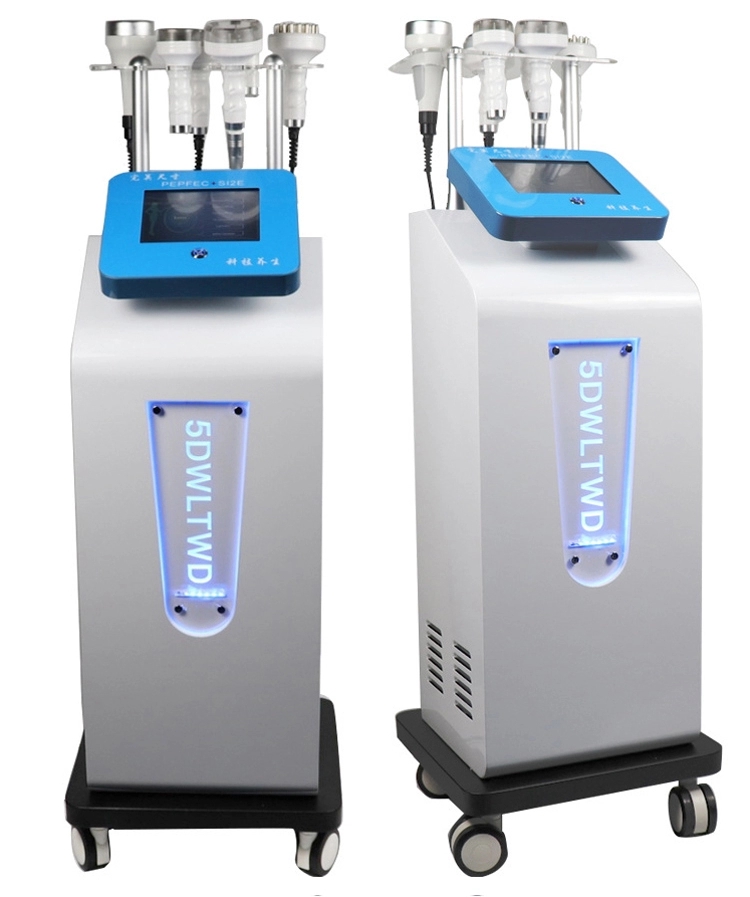 5d Multifunctional 6 In 1 40k Ultrasound Body Slimming Contouring Device Ultrasonic Vacuum Cavitation Rf Machie No freight