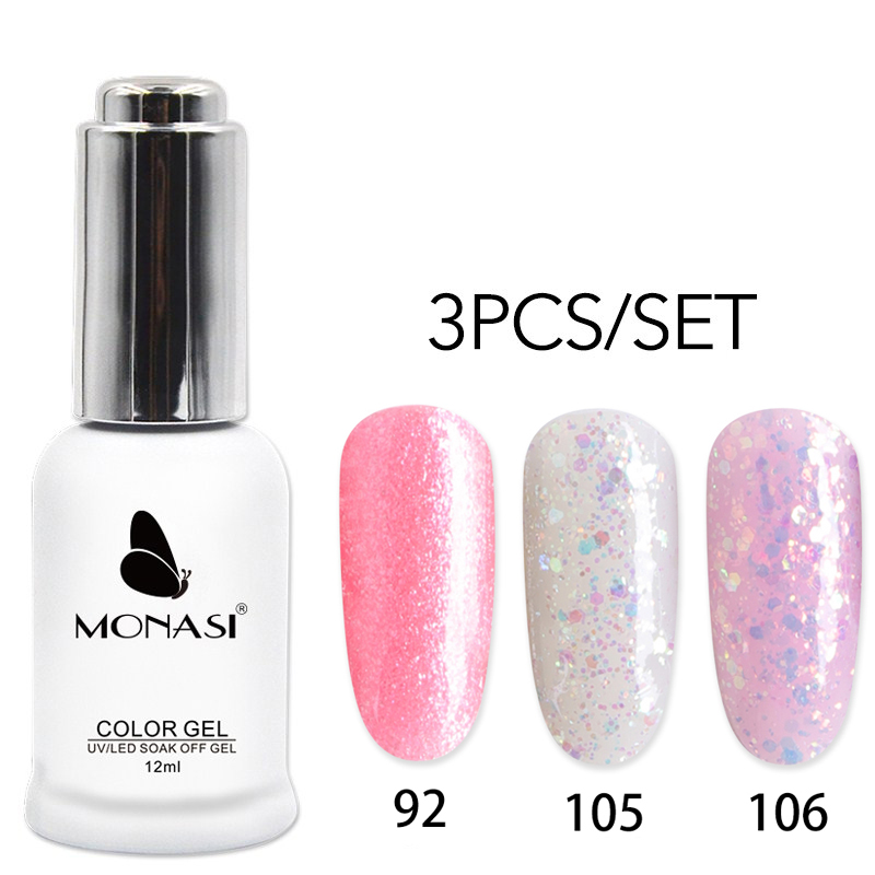 Fast Dry Nail Gel Polish Set 3PCS Vernis Semi Permanent Soak Off Hybrid Varnishes Nail Art Shimmer Color Gel Paint, Sky blue
Fast Dry Nail Gel Polish Set 3PCS Vernis Semi Permanent Soak Off Hybrid Varnishes Nail Art Shimmer Color Gel Paint, Sky blue