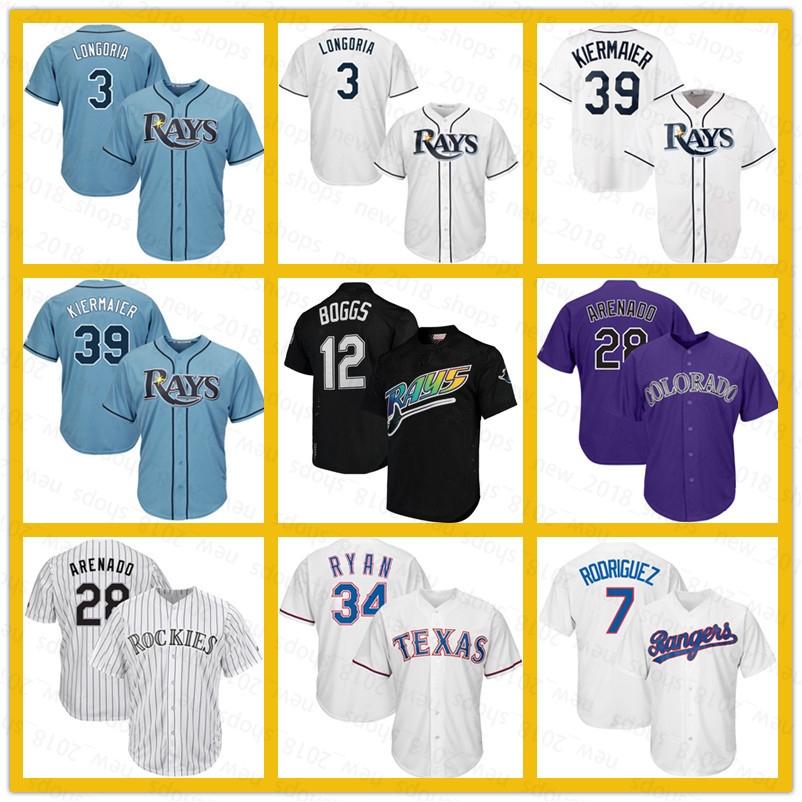 12 Wade Boggs Jersey Rays 39 Evin Kiermaier 3 Evan Longoria 50 Charlie Morton 11 Hunter Renfroe 17 Austin Meadows Baseball Men, Qingcang;jingying
12 Wade Boggs Jersey Rays 39 Evin Kiermaier 3 Evan Longoria 50 Charlie Morton 11 Hunter Renfroe 17 Austin Meadows Baseball Men, Qingcang;jingying