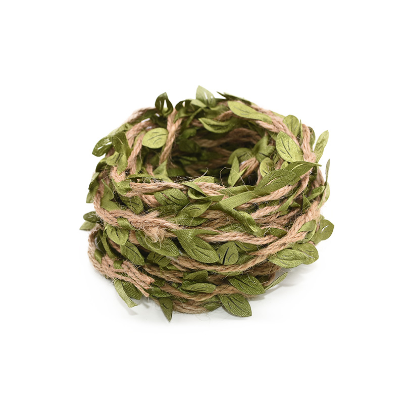 2/5M Green Leaves Vine Ivy Artificial Rattan Leaf Rope Natural Hessian Jute Twine Rope DIY Craft Vintage for Wedding Party Decor, B02
2/5M Green Leaves Vine Ivy Artificial Rattan Leaf Rope Natural Hessian Jute Twine Rope DIY Craft Vintage for Wedding Party Decor, B02