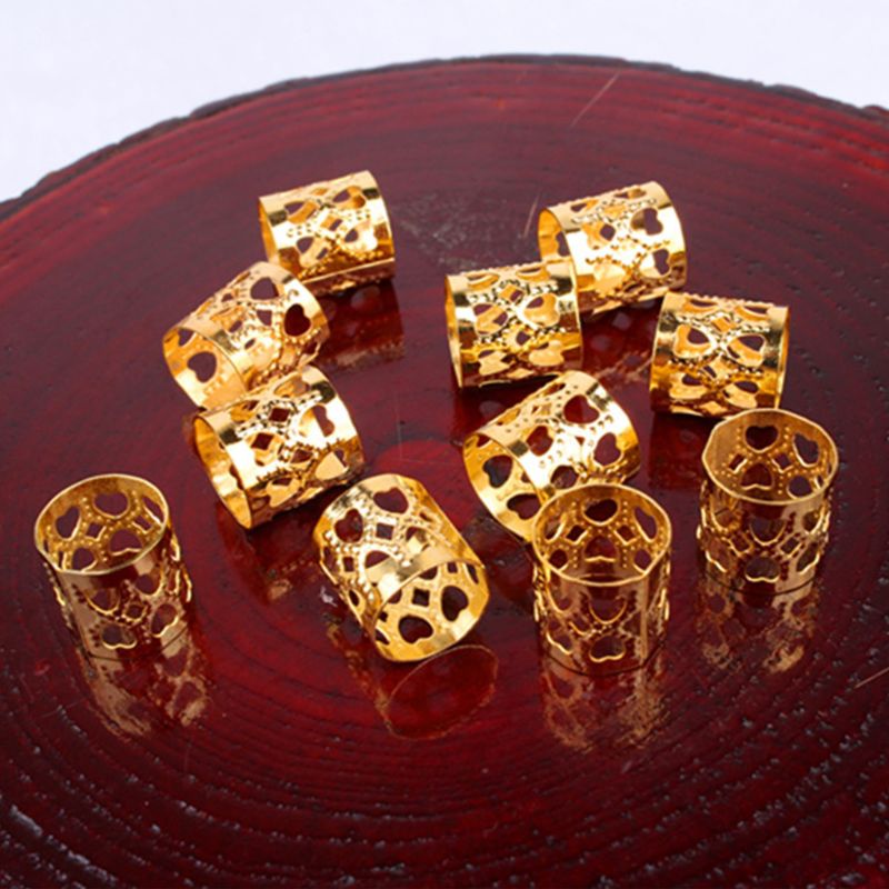 New New 10 Pcs Silver Golden Dreadlock Beads Metal Hair Clips Accessories For Dreadlocks Adjustable Hair Bead Golden Silver
New New 10 Pcs Silver Golden Dreadlock Beads Metal Hair Clips Accessories For Dreadlocks Adjustable Hair Bead Golden Silver
