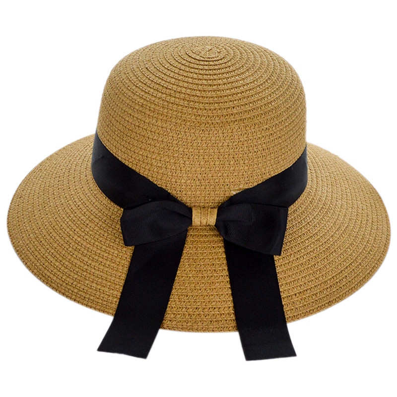 Wide Brim Hats Women's Straw Hat Collapsible Sun Beach Travel Sunscreen Fisherman Panama Khaki, Style2
Wide Brim Hats Women's Straw Hat Collapsible Sun Beach Travel Sunscreen Fisherman Panama Khaki, Style2