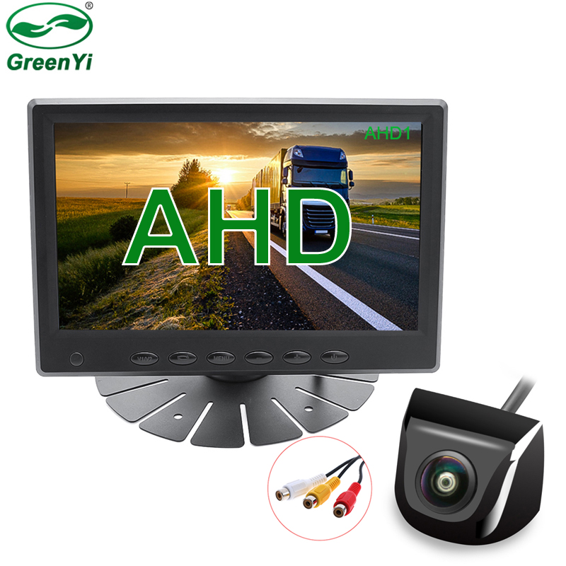New HD 7 Inch 1024x600 IPS Screen AHD Car CCTV Video Monitor With 1280*720P Fisheye Lens Rear View Reverse Backup AHD Camera 
New HD 7 Inch 1024x600 IPS Screen AHD Car CCTV Video Monitor With 1280*720P Fisheye Lens Rear View Reverse Backup AHD Camera