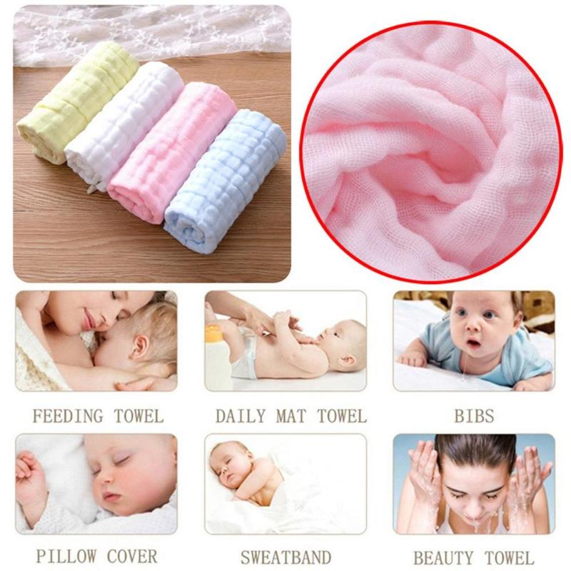 Baby Bibs 6 Layer Solid Soft Saliva Handkerchief Toddler Feeding Burp Towel washed gauze square #428, Bu
Baby Bibs 6 Layer Solid Soft Saliva Handkerchief Toddler Feeding Burp Towel washed gauze square #428, Bu