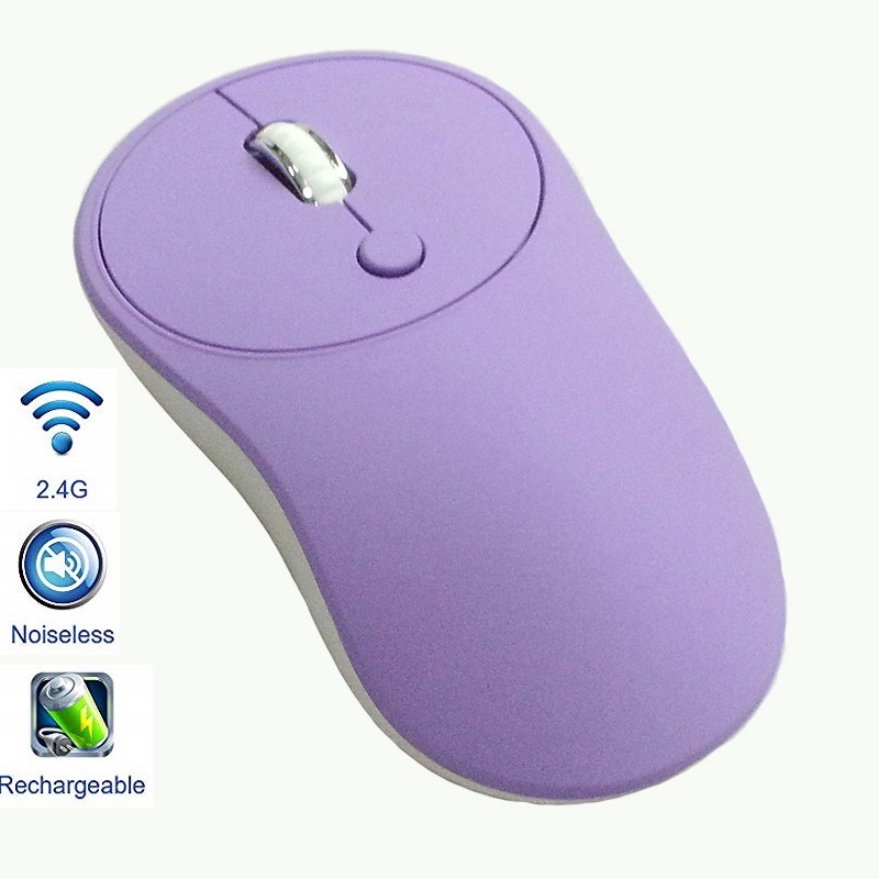 2.4G Mini Wireless Mouse 1600 DPI Mute Optical Rechargeable Mouse Computer Gaming Business Pink Purple Laptop
2.4G Mini Wireless Mouse 1600 DPI Mute Optical Rechargeable Mouse Computer Gaming Business Pink Purple Laptop
