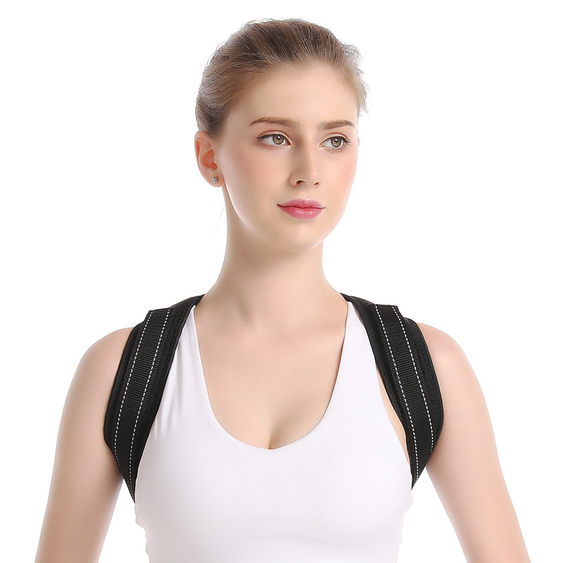 2020 Clavicle Posture Corrector Adult Children Back Support Belt Corset Orthopedic Brace Shoulder Correct, Black
2020 Clavicle Posture Corrector Adult Children Back Support Belt Corset Orthopedic Brace Shoulder Correct, Black