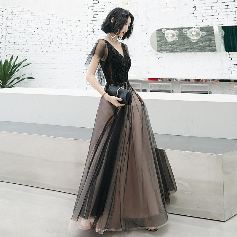 New Fantasy Forest V-Neck Sexy Beaded Evening Party Dress Black Formal Dress Women Full Length Prom Gown A-Line Oversize 3XL
New Fantasy Forest V-Neck Sexy Beaded Evening Party Dress Black Formal Dress Women Full Length Prom Gown A-Line Oversize 3XL