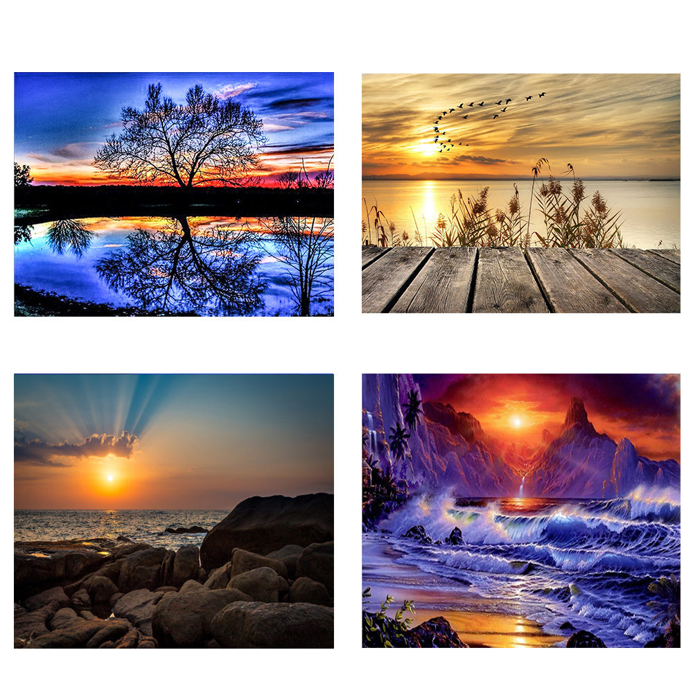 4Pieces/Lot DIY Seaside 5D Diamond Painting Full Round Drill Cartoon Scenery Diamond Embroidery Cross Stitch Wall Art Home Decor
4Pieces/Lot DIY Seaside 5D Diamond Painting Full Round Drill Cartoon Scenery Diamond Embroidery Cross Stitch Wall Art Home Decor