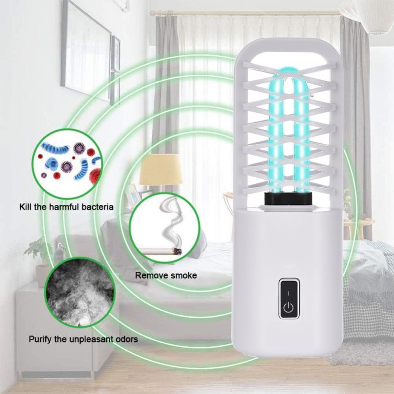 UV Light, Portable Handheld Bulb Disinfection Lamp UVC Sterilizer Mobile Ultraviolet Germicidal Light for Household Car Office
UV Light, Portable Handheld Bulb Disinfection Lamp UVC Sterilizer Mobile Ultraviolet Germicidal Light for Household Car Office