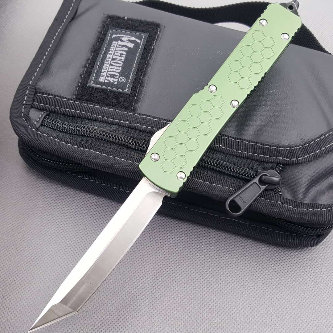 Green handle honeycomb UTX85 automatic knife benchmade BM3310 BM3300 3350 CA07 UTX85 automatic tool Camping hunting pocket knives edc TOOL
Green handle honeycomb UTX85 automatic knife benchmade BM3310 BM3300 3350 CA07 UTX85 automatic tool Camping hunting pocket knives edc TOOL