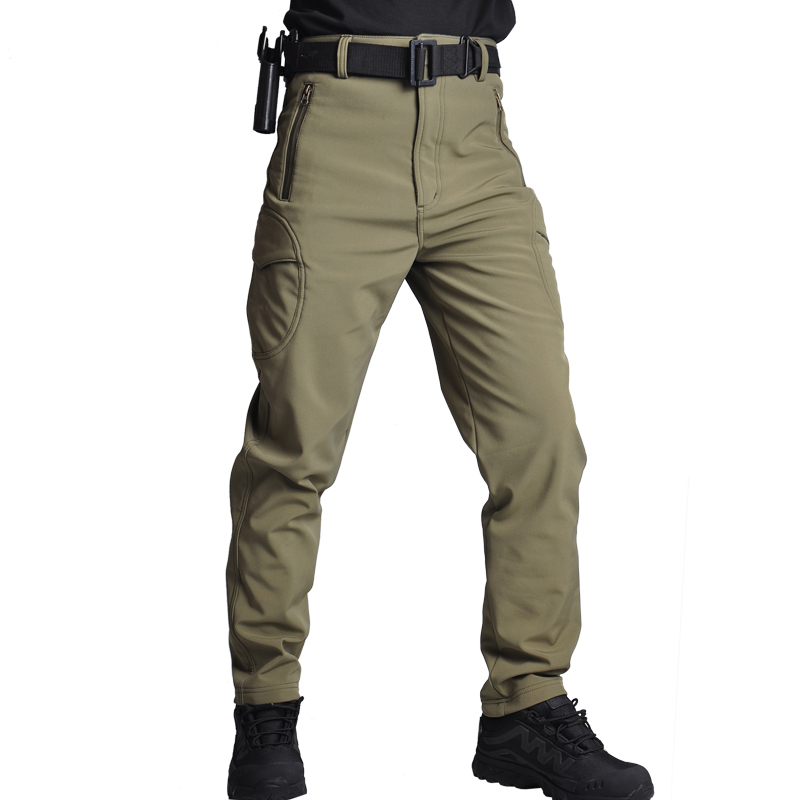 Hiking Aiesoft Trousers Tactical Pants Men Outdoor Sports Plus Size Waterproof Outdoor Pants Camping Climb Run Trousers