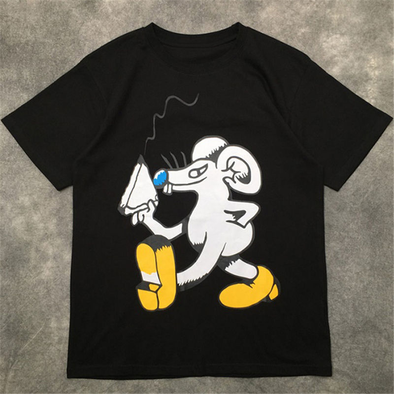 Street Fashion Famous Mens T Shirt 20ss High Quality Rat print Pullover Polo Short Sleeve T shirts Men Women Couples Stylist Tee, White
Street Fashion Famous Mens T Shirt 20ss High Quality Rat print Pullover Polo Short Sleeve T shirts Men Women Couples Stylist Tee, White