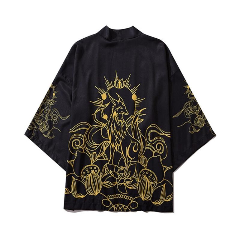 Japanese Kimono Cardigan Men Haori Yukata Male Samurai Costume 3D Digital Printing Jacket Mens Loose Casual Shirt Streetwear
Japanese Kimono Cardigan Men Haori Yukata Male Samurai Costume 3D Digital Printing Jacket Mens Loose Casual Shirt Streetwear