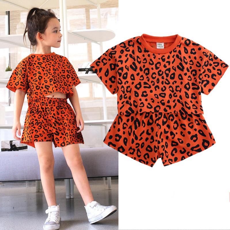 Girl Summer Outfit Toddler Girls Clothes Summer Shorts Top+Pants 2Pcs Casual Kids Clthoes Leopaed Suit 1 3 5 6 Years Orange Pink
Girl Summer Outfit Toddler Girls Clothes Summer Shorts Top+Pants 2Pcs Casual Kids Clthoes Leopaed Suit 1 3 5 6 Years Orange Pink