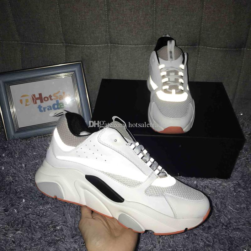 Calfskin Trainers B22 Sneakers White Newest Colors Men Women Casual Shoes 3D Reflective Fashion Outdoor Trainers With Box, 13
Calfskin Trainers B22 Sneakers White Newest Colors Men Women Casual Shoes 3D Reflective Fashion Outdoor Trainers With Box, 13