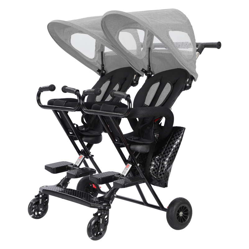 Twin Baby Walking Tool Double Stroller Lightweight Folding Baby Child Reclining Large Pedal Carriage
Twin Baby Walking Tool Double Stroller Lightweight Folding Baby Child Reclining Large Pedal Carriage