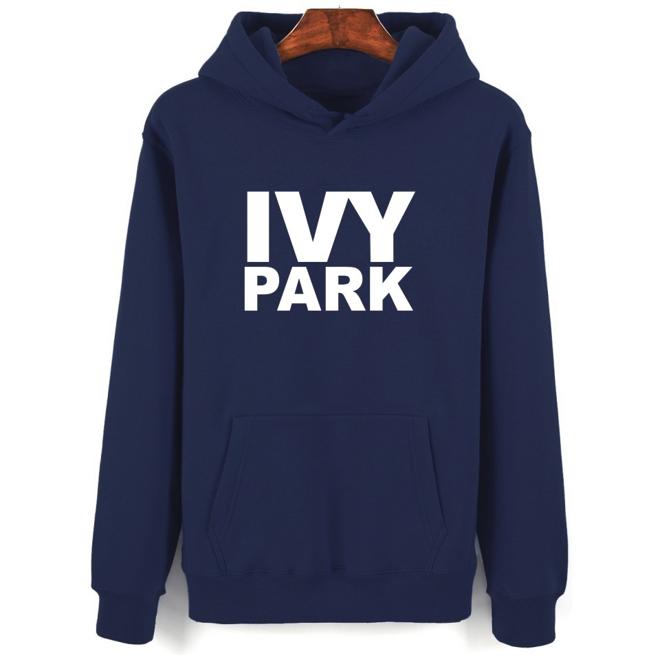 Beyonce IVY Park Fashion Theme Winter Men Hoodies Sweatshirts Set Sleeve Letters Sweatshirt Lady Hoodies Black Casual Clothes MX200812