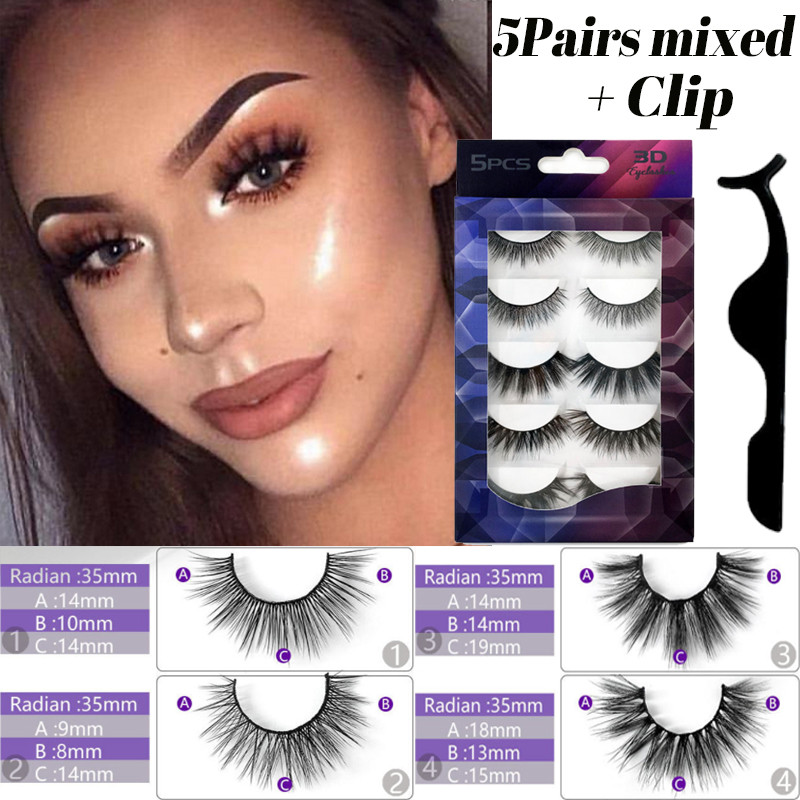 Mixed Styles 3D Mink Hair False Eyelashes Handmade Natural Long Eyelash Wispy Fluffy Multilayer Lashes Reusable False Eyelashes
Mixed Styles 3D Mink Hair False Eyelashes Handmade Natural Long Eyelash Wispy Fluffy Multilayer Lashes Reusable False Eyelashes
