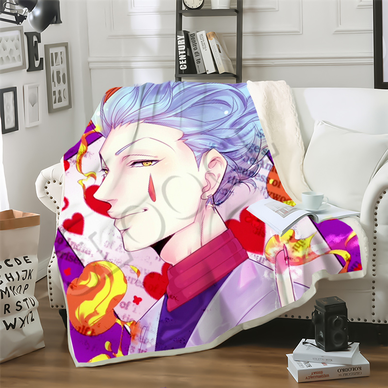 CLOOCL Japanese Anime Hunter X Hunter Blanket 3D Print Casual Double Layer Sofa Travel Youth Fashion Bedding Throw Blankets Sofa Quilt
CLOOCL Japanese Anime Hunter X Hunter Blanket 3D Print Casual Double Layer Sofa Travel Youth Fashion Bedding Throw Blankets Sofa Quilt
