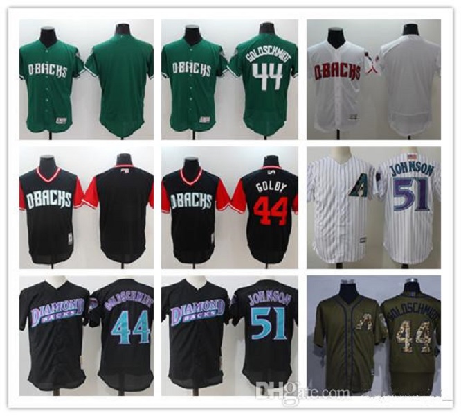 Custom Diamondbacks 44 Paul Goldschmidt Baseball Jersey 51 Randy Johnson Jake Lamb Zack Greinke Descalso, Colour 10
Custom Diamondbacks 44 Paul Goldschmidt Baseball Jersey 51 Randy Johnson Jake Lamb Zack Greinke Descalso, Colour 10