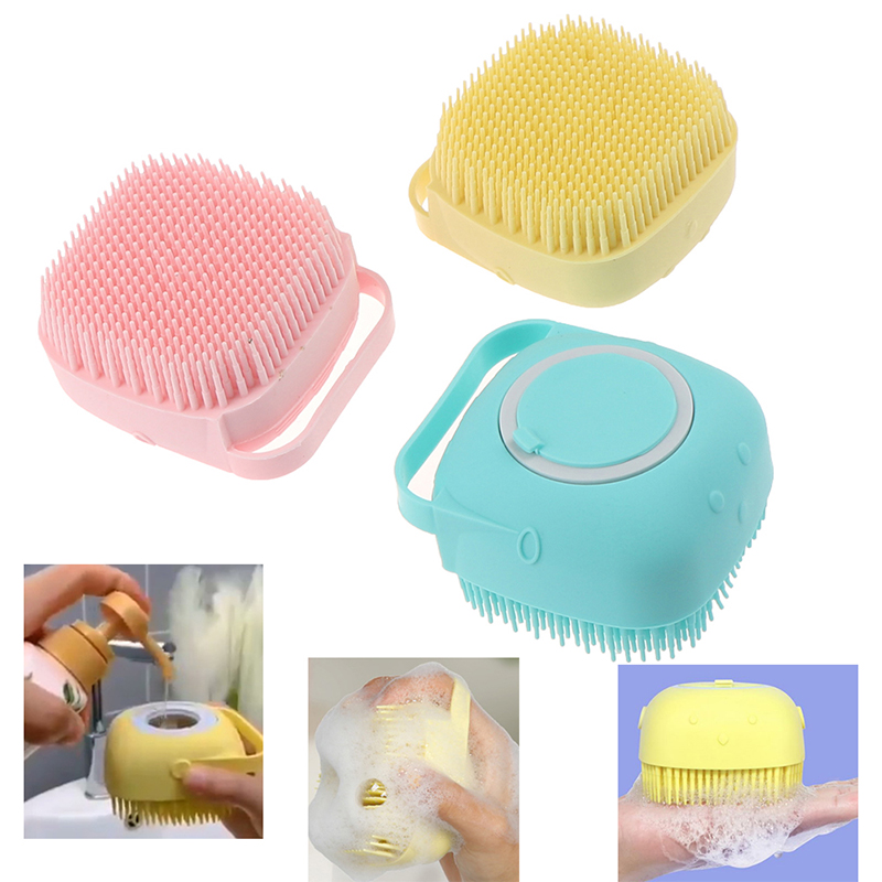 Soft Silicone Bath Brushes Body Exfoliator Soft Massage Brush Baby Cleaning Show pet
Soft Silicone Bath Brushes Body Exfoliator Soft Massage Brush Baby Cleaning Show pet