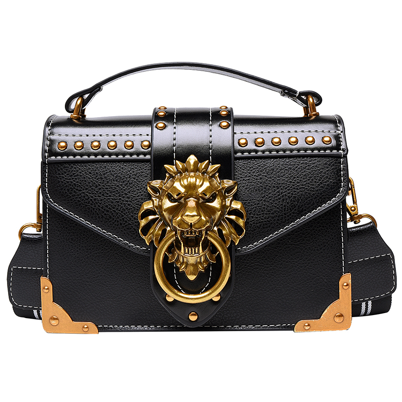 Luxury Bags for Women 2020 Vintage Small Handbags High Quality PU Leather Crossbody Bag Rivet Lion Head Ladies Shoulder Hand Bag
Luxury Bags for Women 2020 Vintage Small Handbags High Quality PU Leather Crossbody Bag Rivet Lion Head Ladies Shoulder Hand Bag
