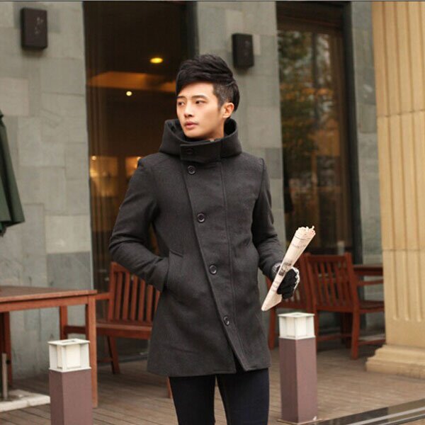 Factory direct fashion british style winter brand high quality classic mens duffle zipper single top cashmere woolen trench coat, Black
Factory direct fashion british style winter brand high quality classic mens duffle zipper single top cashmere woolen trench coat, Black