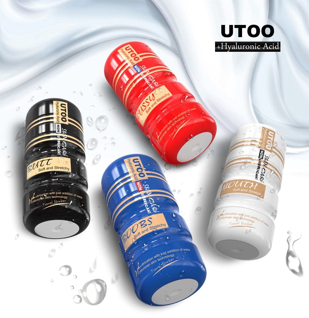 UTOO 4Type Virtual Skin Male Masturbator Artificial Vagina Cup Anal Oral Pocket Realistic Pussy Masturbation Sex Toy for Man Y200422