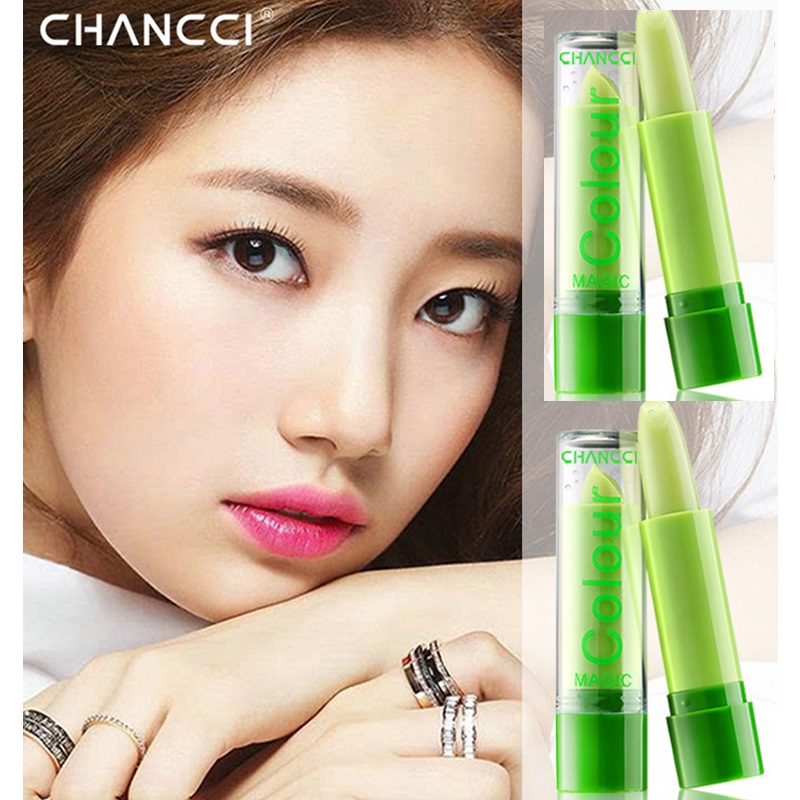 3.5g Color Changing Tinted Lip Women Girls Fashion Lipstick Aloe Vera Lipstick Moisturizing Long Lasting TSLM2, Green
3.5g Color Changing Tinted Lip Women Girls Fashion Lipstick Aloe Vera Lipstick Moisturizing Long Lasting TSLM2, Green