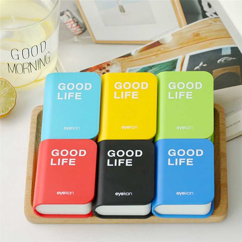 Imixlot Creative Book Shape Contact Lens Case Cute Fashion Plastic Glasses Storage Box Container Travel Portable Eye Care Kit
Imixlot Creative Book Shape Contact Lens Case Cute Fashion Plastic Glasses Storage Box Container Travel Portable Eye Care Kit