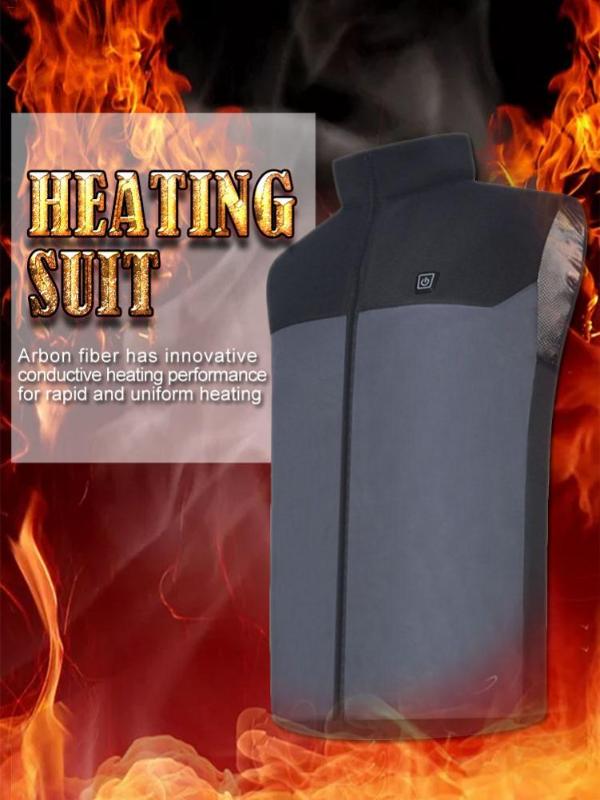 5V Winter USB Infrared Heating Vest Electric Thermal Clothing Vest For Women Men Outdoor Hiking Camping Cycling, As pic
5V Winter USB Infrared Heating Vest Electric Thermal Clothing Vest For Women Men Outdoor Hiking Camping Cycling, As pic