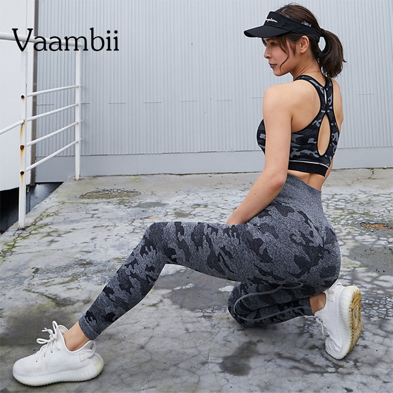 Seamless Yoga 2 Piece Outfits For Women Gym Sets 2020 Workout Sports Bra And Camo Leggings Sport Fitness Set Pink Tracksuit, Blue bra set
Seamless Yoga 2 Piece Outfits For Women Gym Sets 2020 Workout Sports Bra And Camo Leggings Sport Fitness Set Pink Tracksuit, Blue bra set
