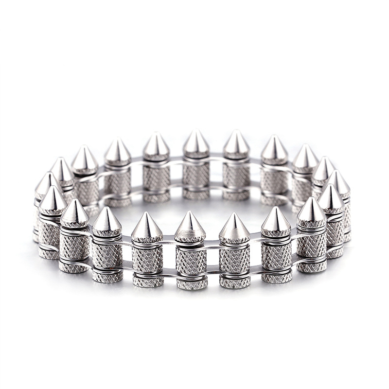 Bracelet For Men Large 21-23cm Resizable 4 Colors Titanium Punk Bike Metal Trendy Bracelets Male
Bracelet For Men Large 21-23cm Resizable 4 Colors Titanium Punk Bike Metal Trendy Bracelets Male
