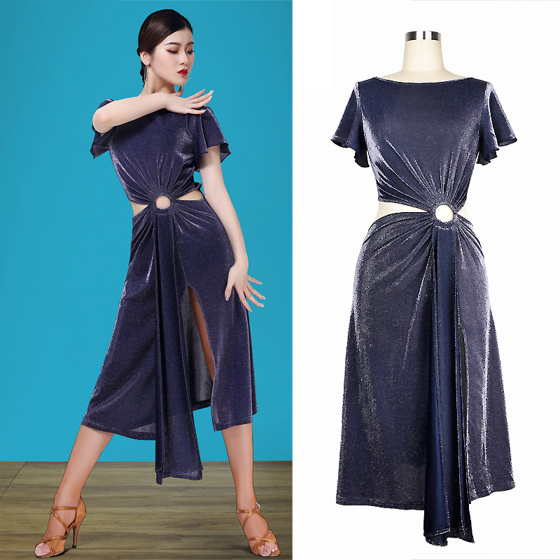 Latin Dance Performance Dress Women Sexy Hollow Waist Sequin Dress Ballroom Dance Competition Costume Stage Long VDB2268
Latin Dance Performance Dress Women Sexy Hollow Waist Sequin Dress Ballroom Dance Competition Costume Stage Long VDB2268