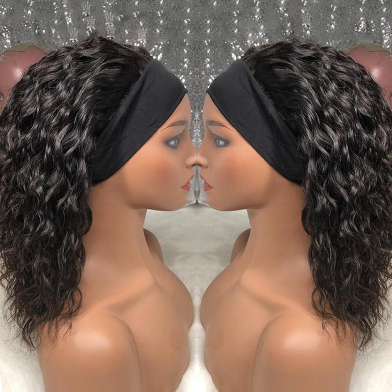 Cheap Headband Wig Water Wave Brazilian Human Hair Band Wigs Remy 150% Density Full Machine Make Wig For Black Women, As pic
Cheap Headband Wig Water Wave Brazilian Human Hair Band Wigs Remy 150% Density Full Machine Make Wig For Black Women, As pic
