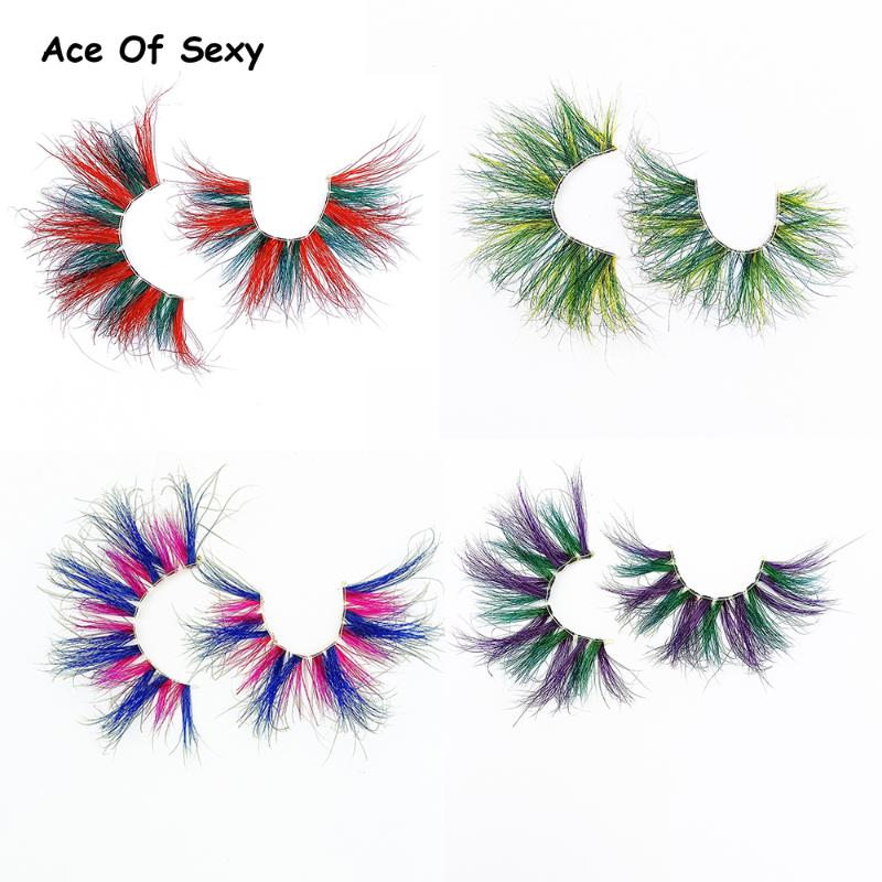 8D color mink lashes wholesale beauty 25mm Dramatic colorful false eyelashes Party Makeup thick fluffy Mink Lashes extension
8D color mink lashes wholesale beauty 25mm Dramatic colorful false eyelashes Party Makeup thick fluffy Mink Lashes extension