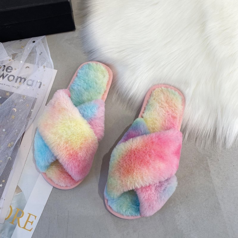 Fashion Winter Multicolor Women Home Slippers Faux Fur Warm Shoes Furry Slip on Flats Female House Slides Plush Slippers 2020, Pink
Fashion Winter Multicolor Women Home Slippers Faux Fur Warm Shoes Furry Slip on Flats Female House Slides Plush Slippers 2020, Pink