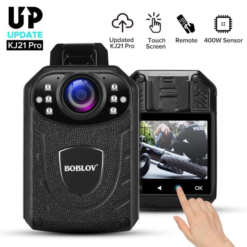BOBLOV KJ21Pro Body Camera 2.4G Remote Control Touch Screen HD1296P KJ21 Updated Camera Mini Wearable Cam
BOBLOV KJ21Pro Body Camera 2.4G Remote Control Touch Screen HD1296P KJ21 Updated Camera Mini Wearable Cam