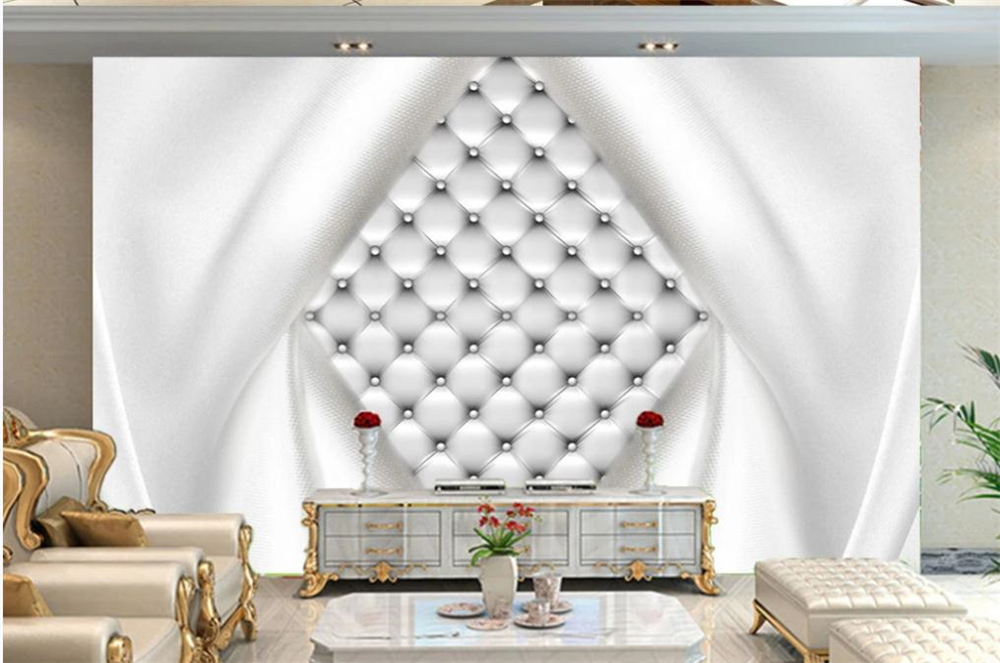 Fashion simple silk satin soft package living room background wall decoration painting modern wallpaper for living room, Grey
Fashion simple silk satin soft package living room background wall decoration painting modern wallpaper for living room, Grey