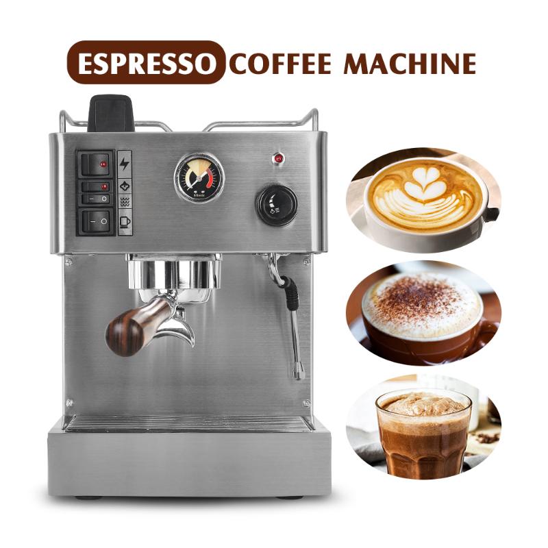 ITOP 1050W Semi-automatic Espresso Coffee Maker Machine 3.5L Stainless Steel Coffee Machine Semi-commercial Italian Maker 
ITOP 1050W Semi-automatic Espresso Coffee Maker Machine 3.5L Stainless Steel Coffee Machine Semi-commercial Italian Maker