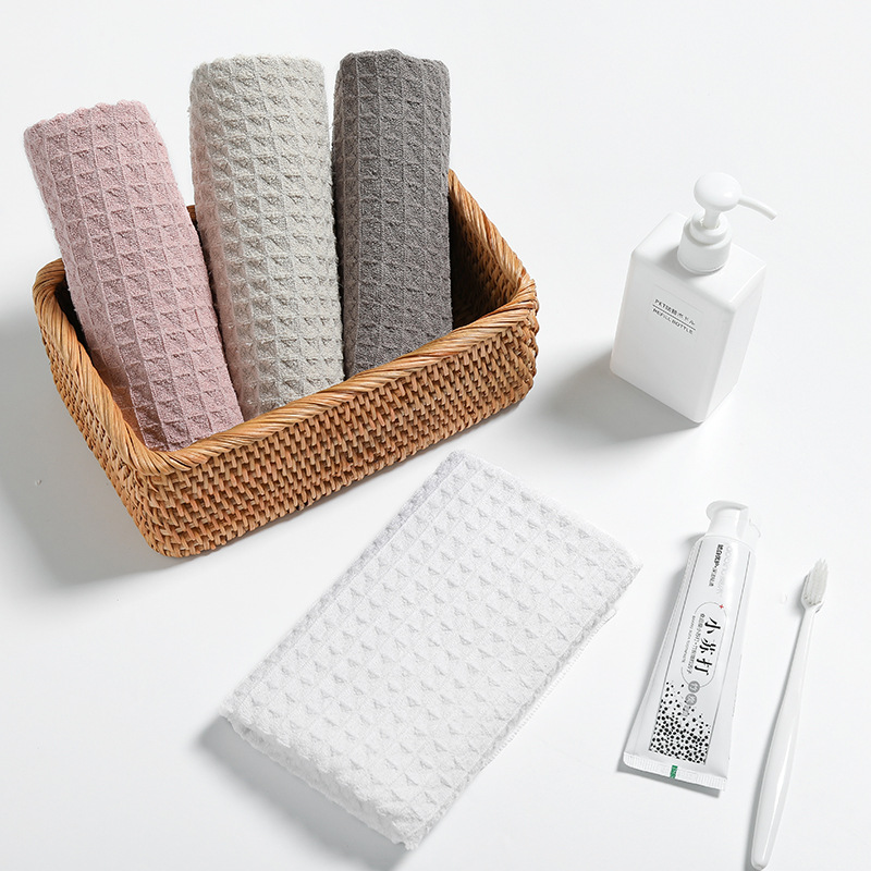 YIANSHU High Quality Towels Solid Color Waffle Household Soft Breathable Absorbent Bathroom Towels Kitchen Cleaning Towel, Pink
YIANSHU High Quality Towels Solid Color Waffle Household Soft Breathable Absorbent Bathroom Towels Kitchen Cleaning Towel, Pink