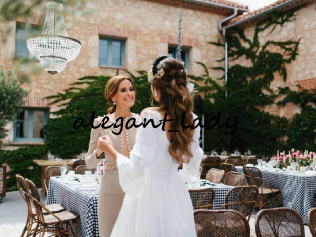 Vintage Western Country Bride Wedding Dresses 2021 Long Sleeve Lace Chiffon Bohemian Beach Layers Wedding Gown bestidos de novias