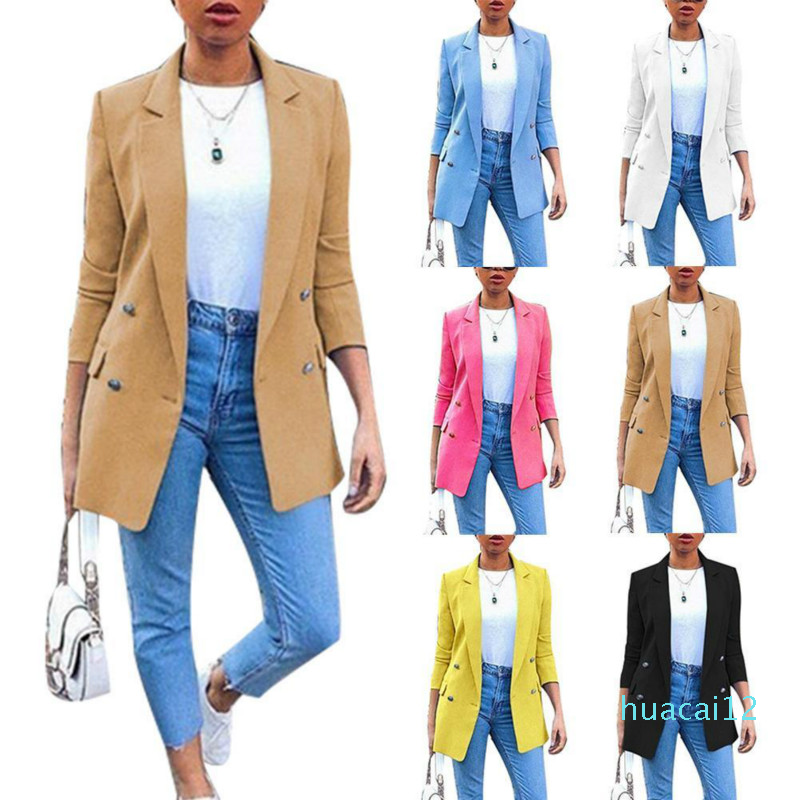 Hot Sale Plus Size Autumn Fashion Office Lady Solid Color Blazer Long Sleeve Women Suit Jacket New Chic Cardigan Tops, Rose red
Hot Sale Plus Size Autumn Fashion Office Lady Solid Color Blazer Long Sleeve Women Suit Jacket New Chic Cardigan Tops, Rose red