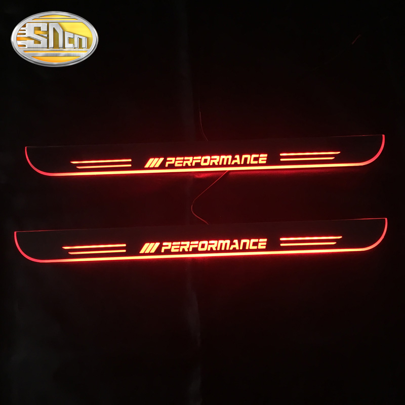 SNCN 2PCS Car LED Door Sill For M4 F82 F83 2014 - 2020 Ultra-thin Acrylic Dynamic LED Welcome Light Scuff Plate Pedal
SNCN 2PCS Car LED Door Sill For M4 F82 F83 2014 - 2020 Ultra-thin Acrylic Dynamic LED Welcome Light Scuff Plate Pedal