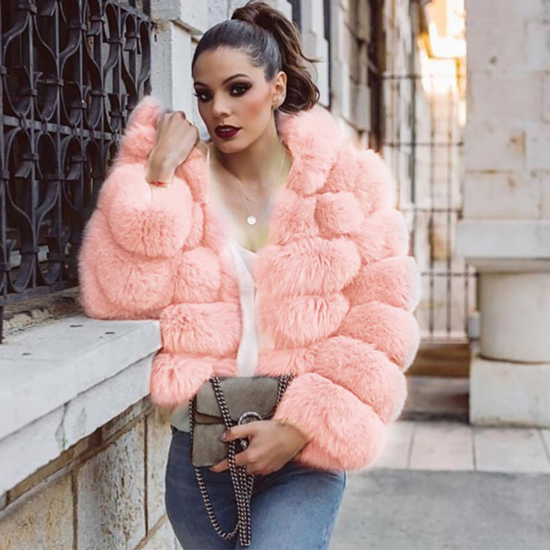 Winter Thick Plush Fur Coat Women Muli-Layers Long Sleeve Faux Fur Hoodie with Button Warm Fake Jacket Women Artificial, Red
Winter Thick Plush Fur Coat Women Muli-Layers Long Sleeve Faux Fur Hoodie with Button Warm Fake Jacket Women Artificial, Red