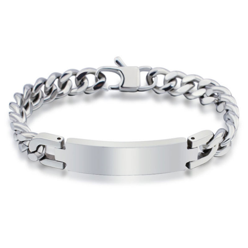 ID Bracelet For Men Jewelry Anniversary Gift Link Chain Stainless Steel Identification Bracelets 8.8 mm Wide 8 in
ID Bracelet For Men Jewelry Anniversary Gift Link Chain Stainless Steel Identification Bracelets 8.8 mm Wide 8 in