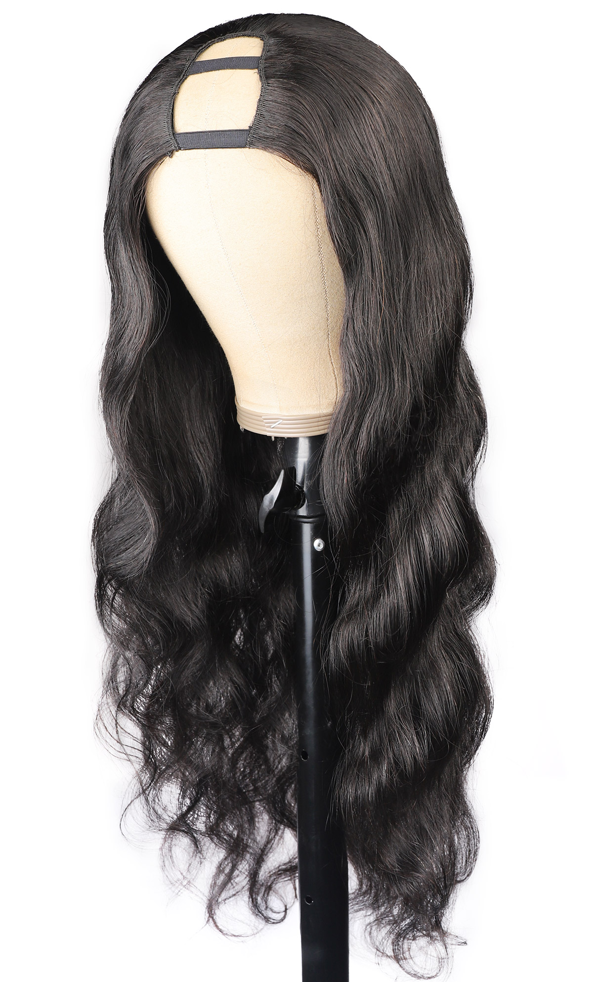 Ishow 2x4 U Part Wig Yaki Straight For Women All Ages Body Loose Deep None Lace Wigs Brazilian Virgin Human Hair Wigs Water Curly Natural Color 8-26in