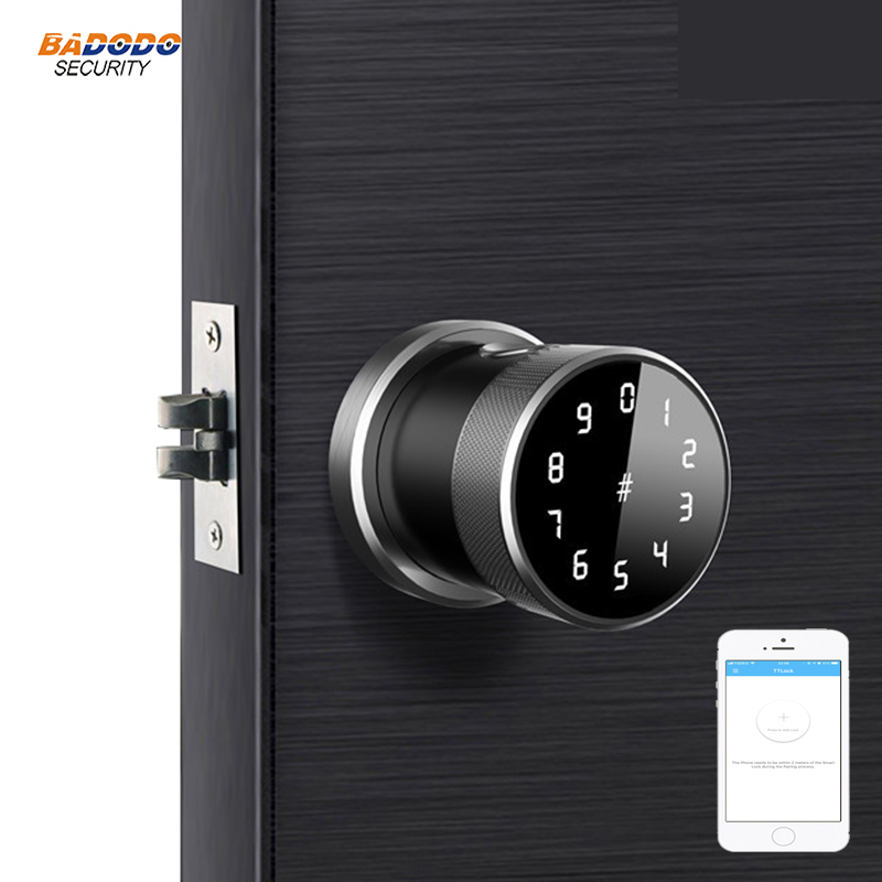 TTLock APP remote control Fingerprint lock support password IC card for indoor used wooden door
TTLock APP remote control Fingerprint lock support password IC card for indoor used wooden door