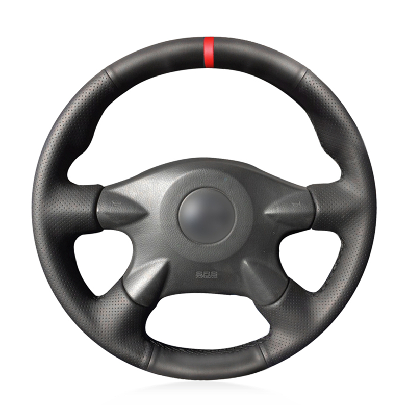 Black Artificial Leather Steering Wheel Cover for Almera (N16) X-Trail (T30) Primera (P12)Terrano 2 Pathfinder Paladin
Black Artificial Leather Steering Wheel Cover for Almera (N16) X-Trail (T30) Primera (P12)Terrano 2 Pathfinder Paladin