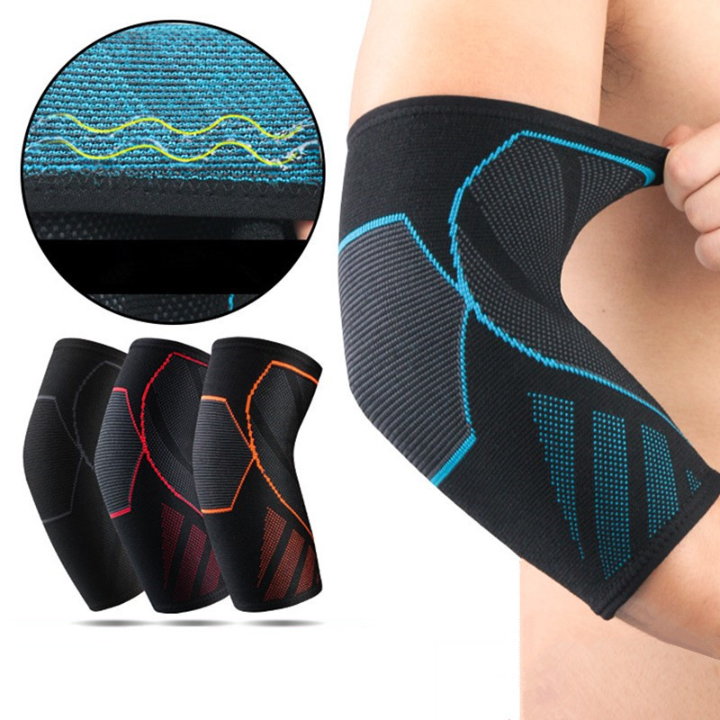 Elbow Protector Knitted Elastic Gym Sport Arm Sleeve Protective Pad Basketball Tennis Fitness Gear, Red
Elbow Protector Knitted Elastic Gym Sport Arm Sleeve Protective Pad Basketball Tennis Fitness Gear, Red